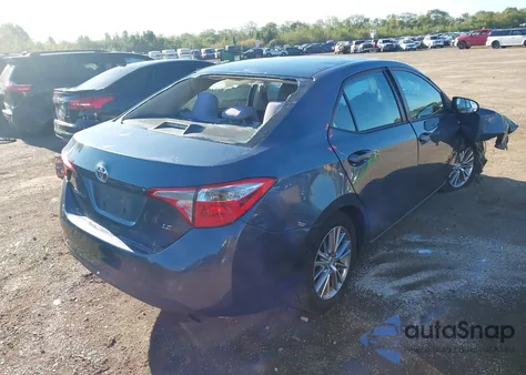 2014 Toyota Corolla Le Plus from USA, damaged, VIN 2T1BURHE0EC193619